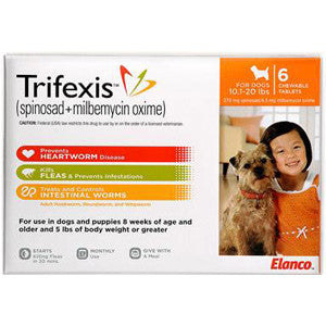 Trifexis (Heartworm/Flea prevention for dogs)